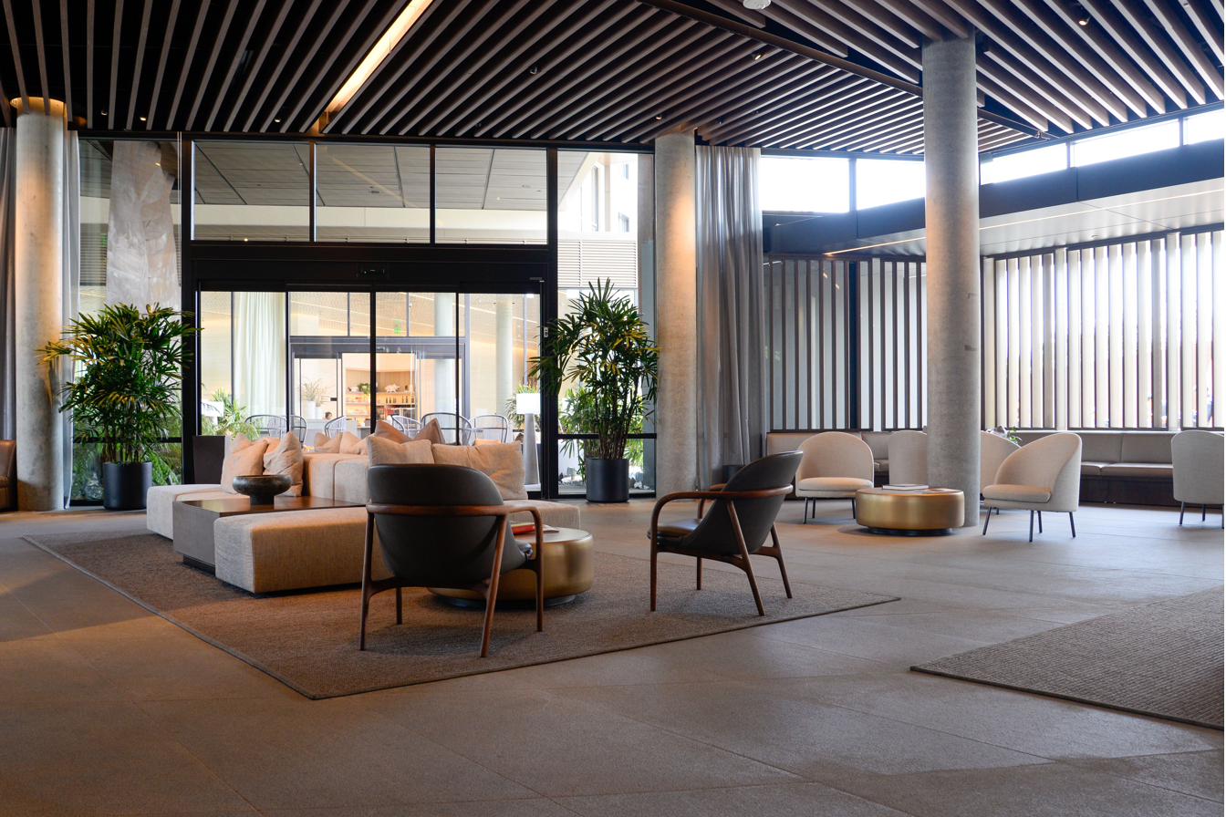 Lobby d'un hôtel haut de gamme